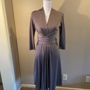 Beautiful Olive Green Wrap Dress